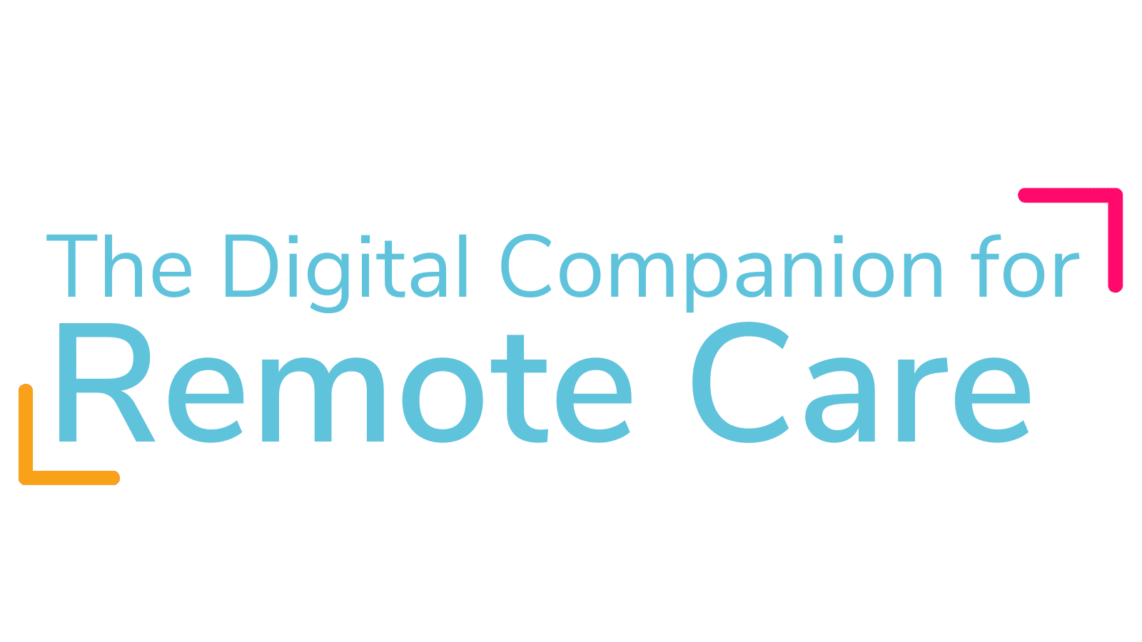 The digital companion for remote care blue png