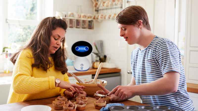 Adults with learning disability in the kitchen